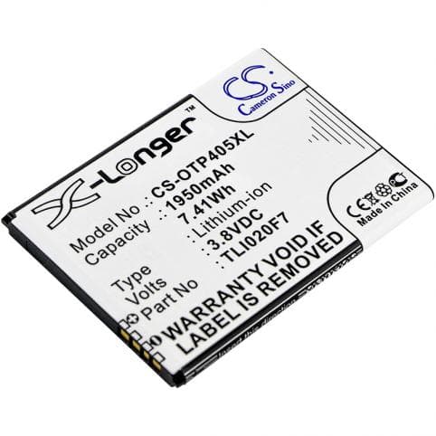Batterie pour Alcatel TLI020F7