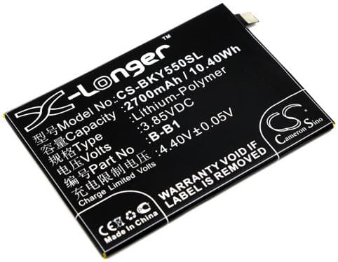 Batterie pour BBK B-B1