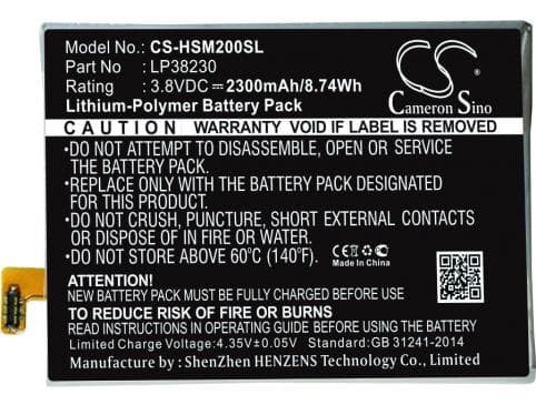 Batterie pour Hisense LP38230