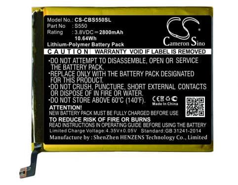 Batterie pour Cubot S550
