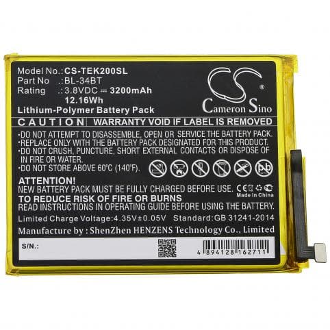 Batterie pour Tenco BL-34BT