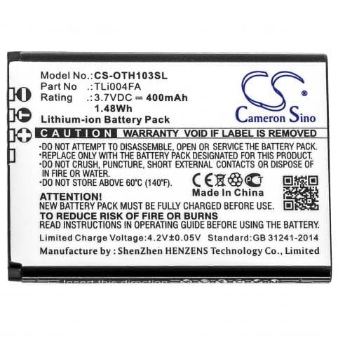 Batterie pour Alcatel TLi004FA