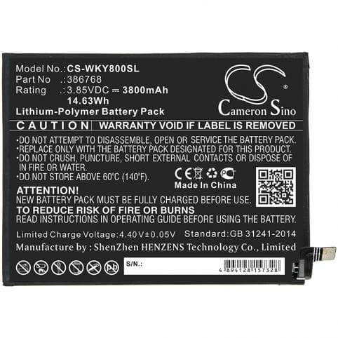 Batterie pour Wiko 386768