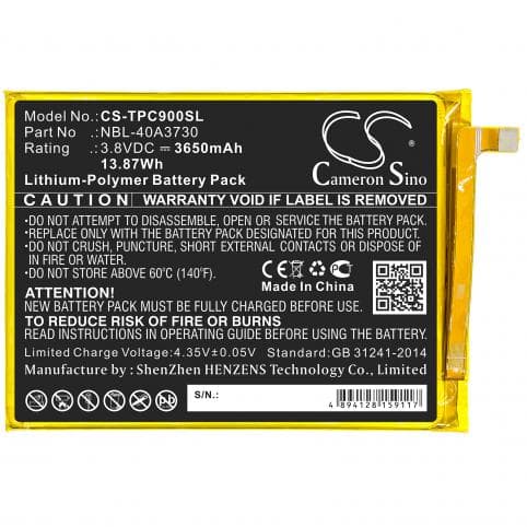 Batterie pour Neffos NBL-40A3730