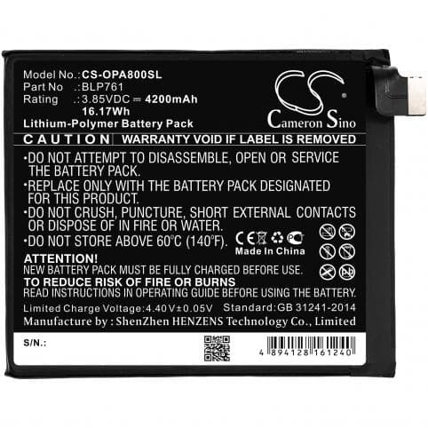 Batterie pour Oneplus BLP761