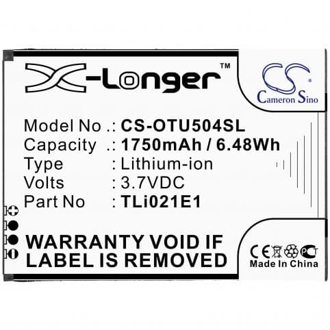 Batterie pour Alcatel CAB2150008C1