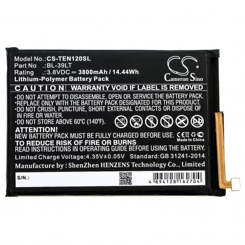 Batterie pour Tecno BL-39LT