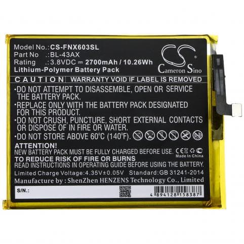 Batterie pour Infinix BL-43AX