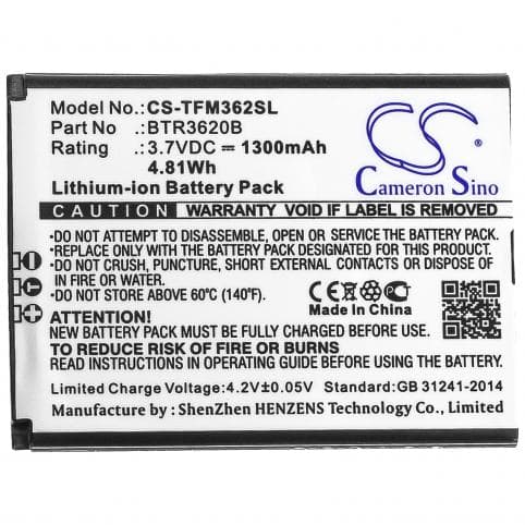 Batterie pour Cingular BTR3620B