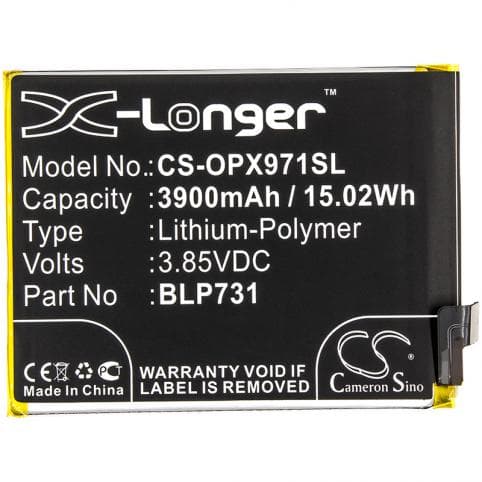 Batterie pour Oppo BLP731