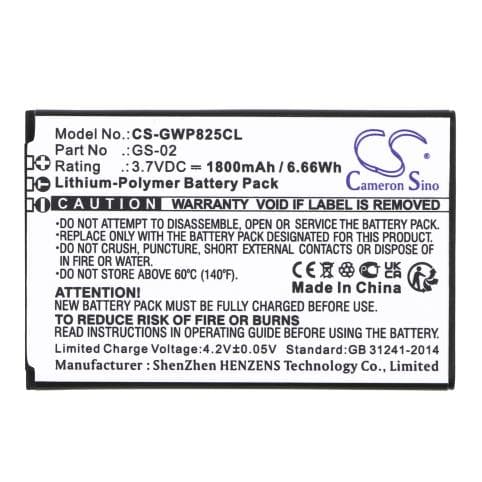 Batterie pour Grandstream GS-02