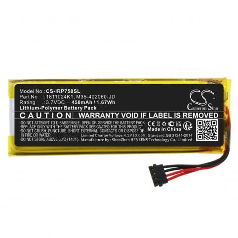 Batterie pour Ingenico 1811024K1