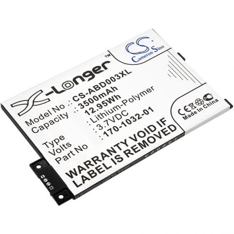 Batterie pour Amazon 170-1032-00