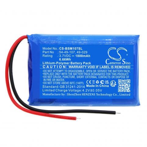 Batterie pour Biosystems 54-49-107