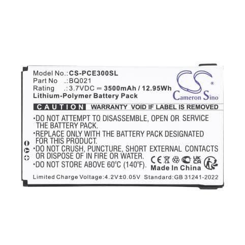 Batterie pour PCE Instruments BQ021