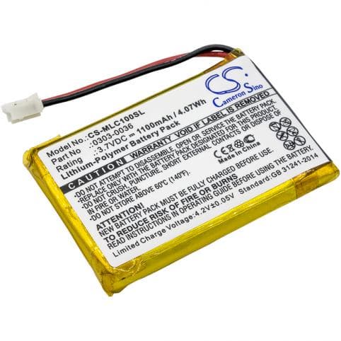 Batterie pour Minelab 0303-0036