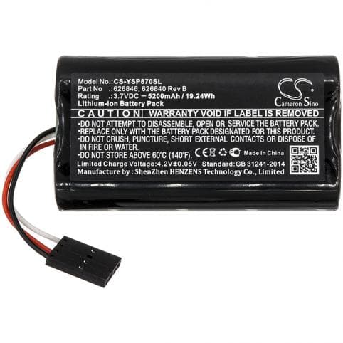 Batterie pour YSI 626840 Rev B