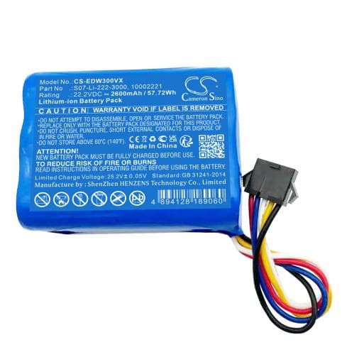 Batterie pour Ecovacs S07-Li-222-3000