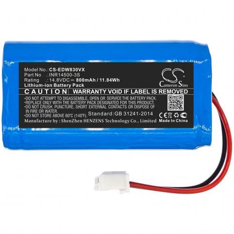 Batterie pour Ecovacs INR14500-3S