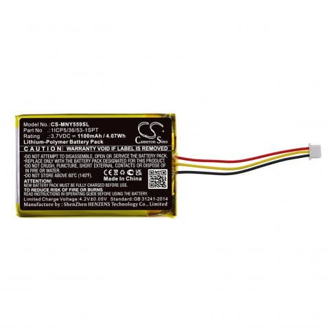 Batterie pour Moonybaby 1ICP5/36/53-1SPT
