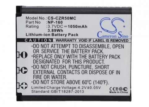 Batterie pour Casio NP-160