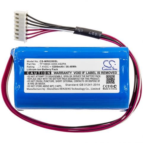 Batterie pour Marshall 7252-XML-SP