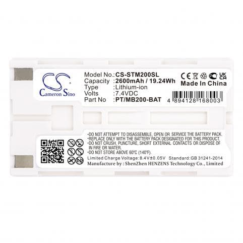 Batterie pour Sato PT/MB200-BAT