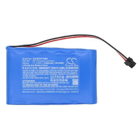 Batterie pour Bistos BT-770 pulse oximeter