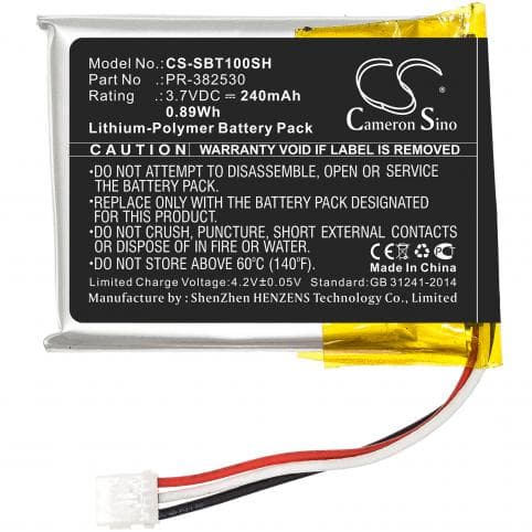 Batterie pour Suunto PR-382530