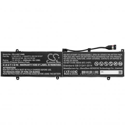 Batterie pour Lenovo L19C4PF2
