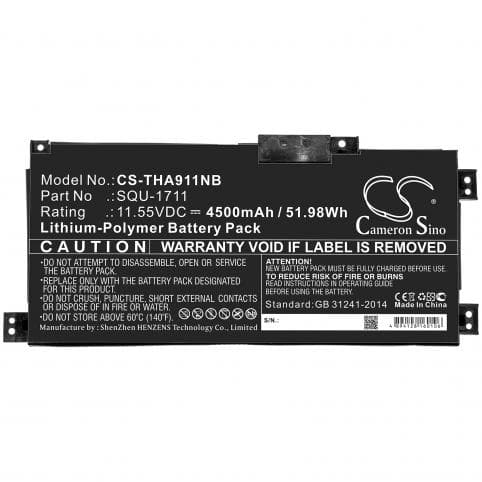 Batterie pour Thunderobot SQU-1711