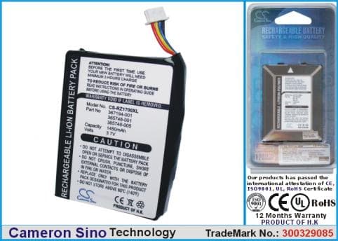 Batterie pour HP Compaq Ipaq Jornada Aero