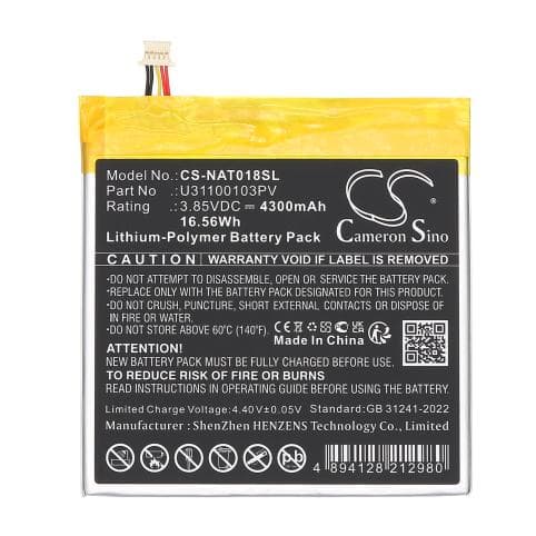 Batterie pour ONN U31100103PV
