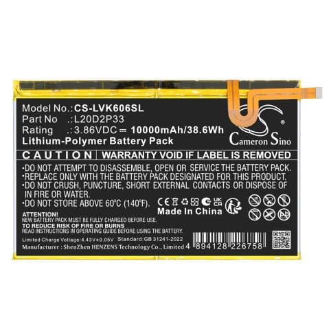 Batterie pour Lenovo L20C2P33