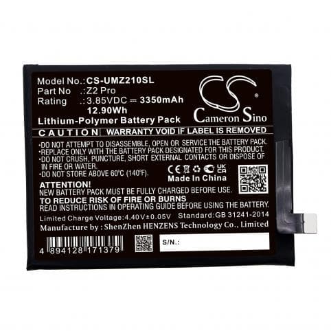 Batterie pour UMI Z2 Pro
