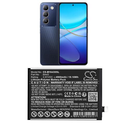 Batterie pour Vivo BA43