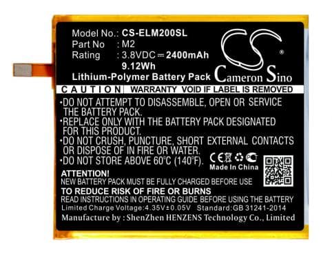 Batterie pour Elephone M2 M2